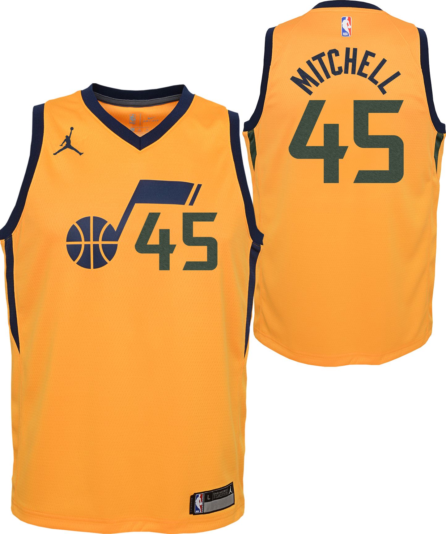 utah jazz youth jersey