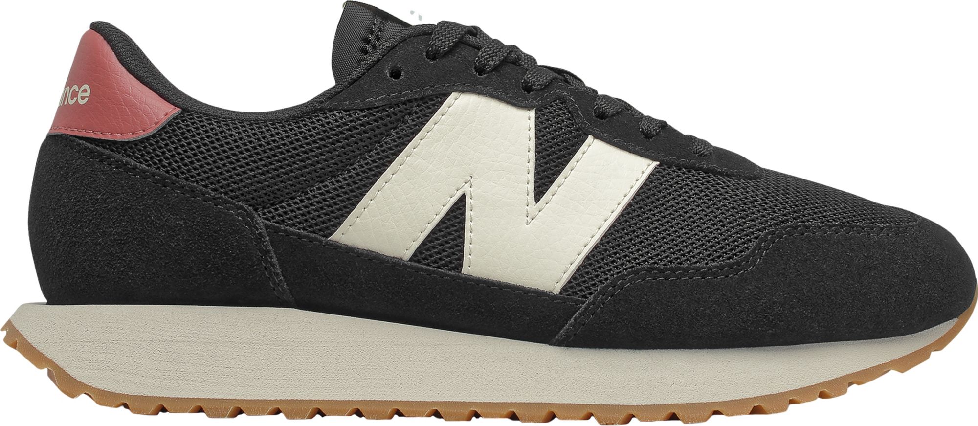 new balance 420 black and grey suede trainers