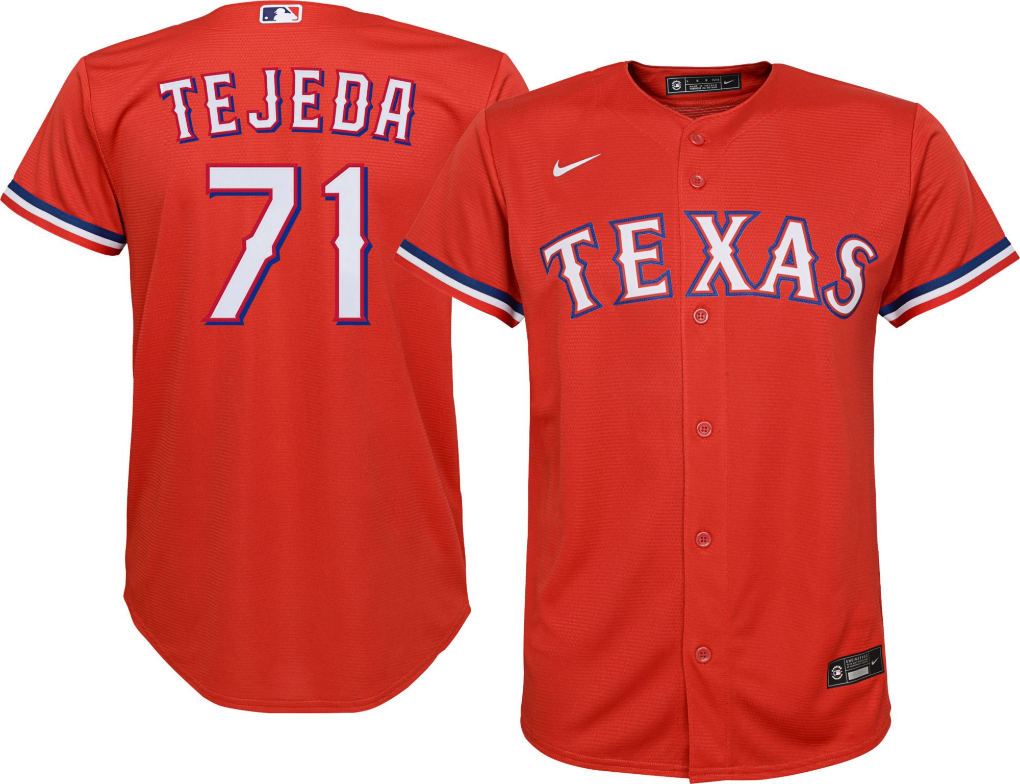 rangers jersey texas