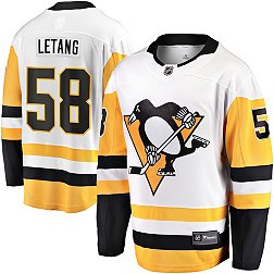 قياس السكر NHL Men's Pittsburgh Penguins Kris Letang #58 Breakaway Away ... قياس السكر