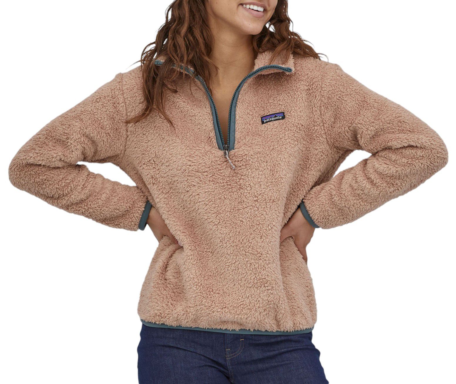Patagonia women's los gatos quarter zip fleece sale