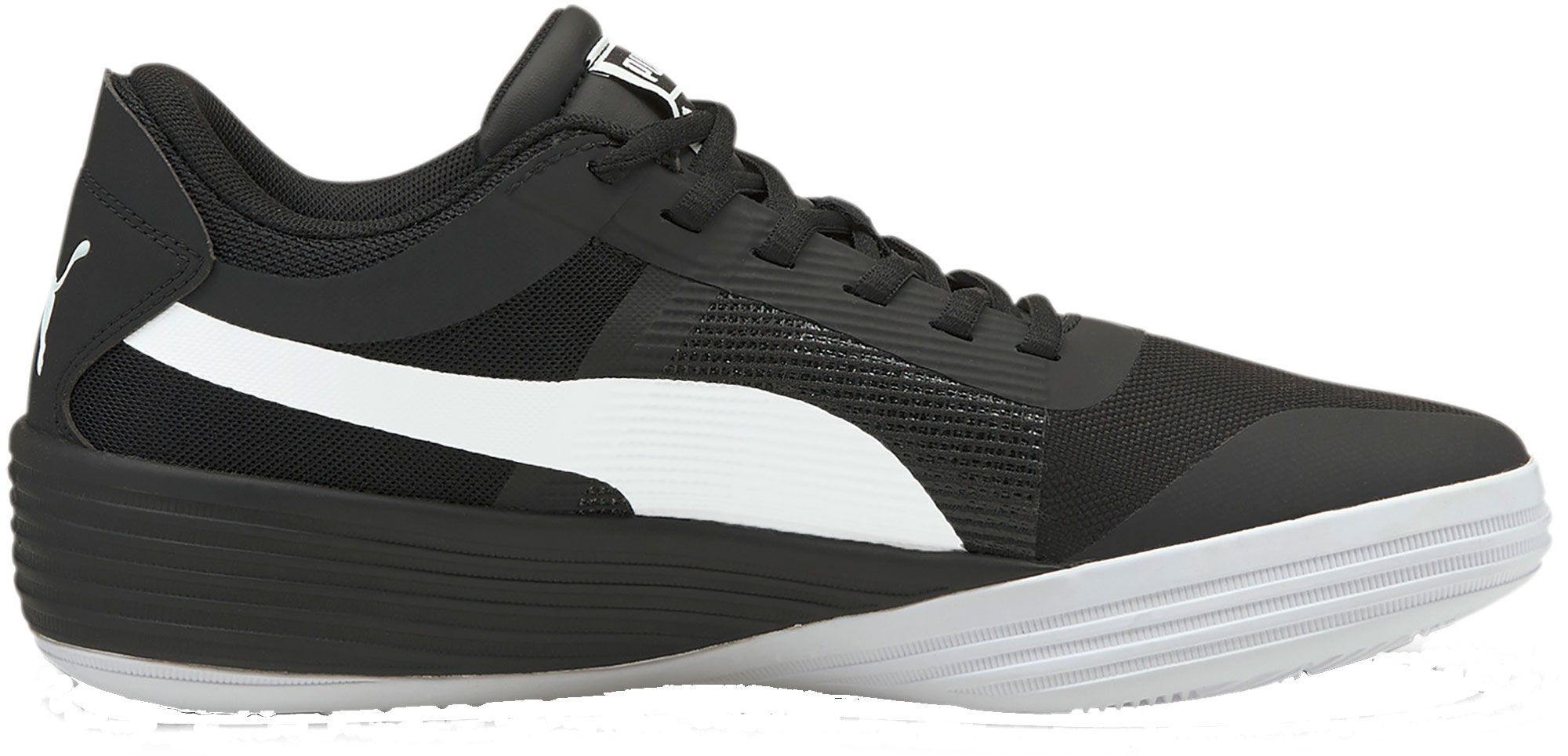 puma basketball black