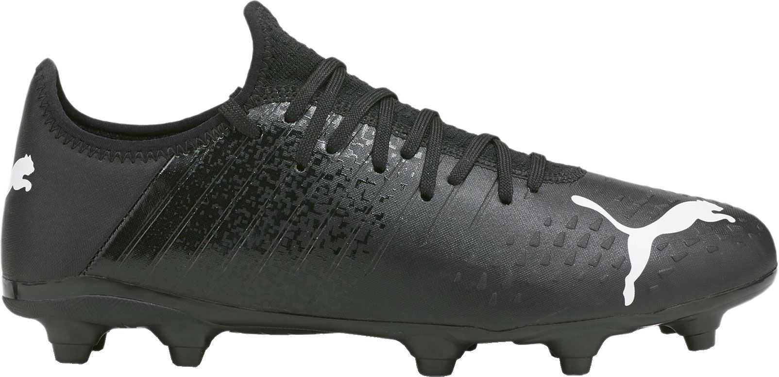 black puma soccer cleats