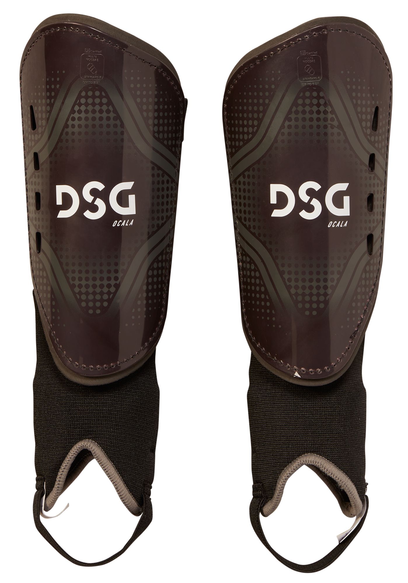 shin Leg Avenue Iridescent Studded Shin Guards Festival Wear