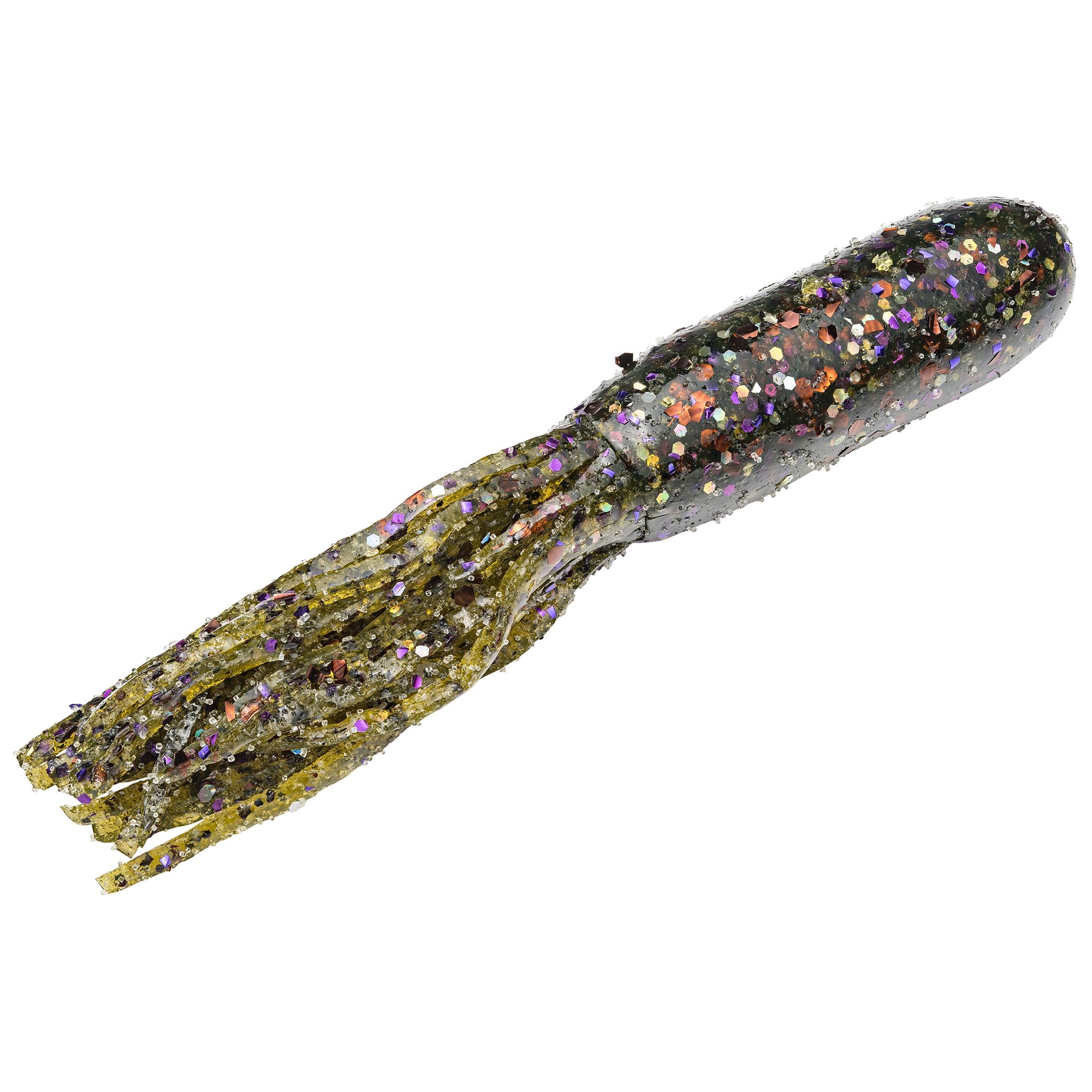 coffee tube fishing lure Strike King 3.5" Natural Goby Model Coffee Tube that retains its original diameter Strike King Coffee Tube 3.5"