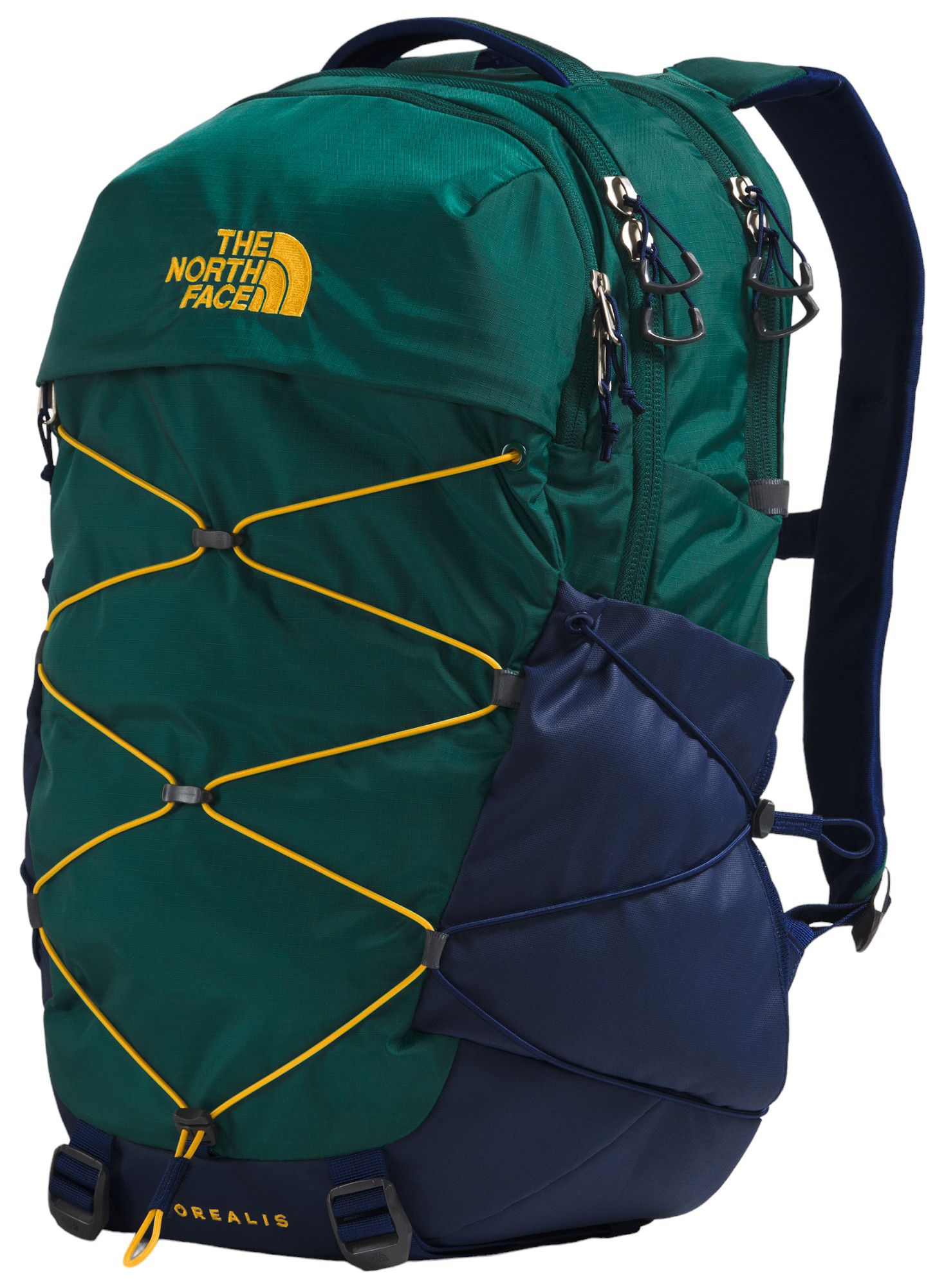 The North Face Borealis Backpack Hunter Green Eagle Blue