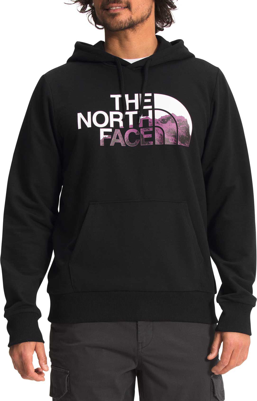 black northface hoodie