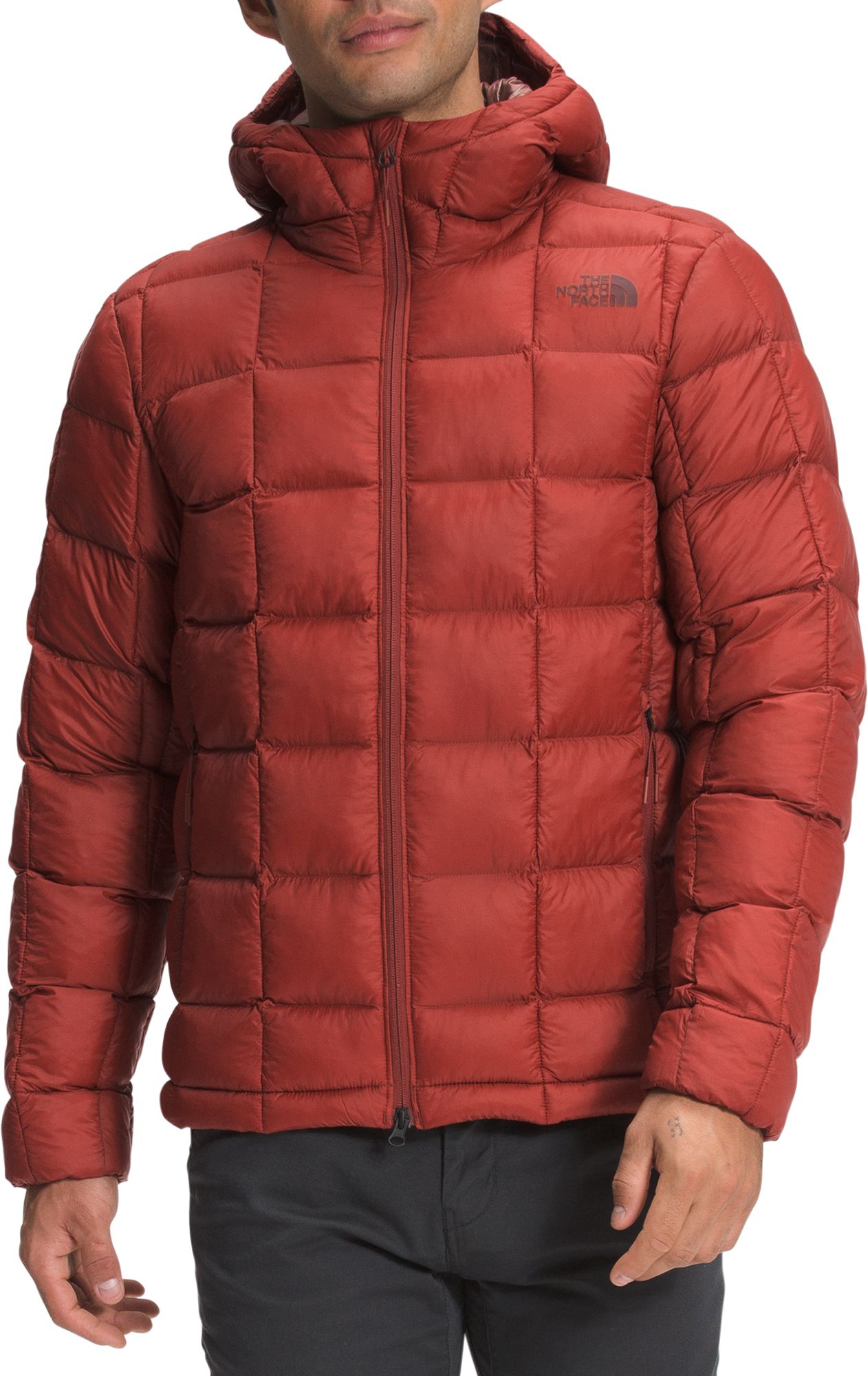 the north face red coat