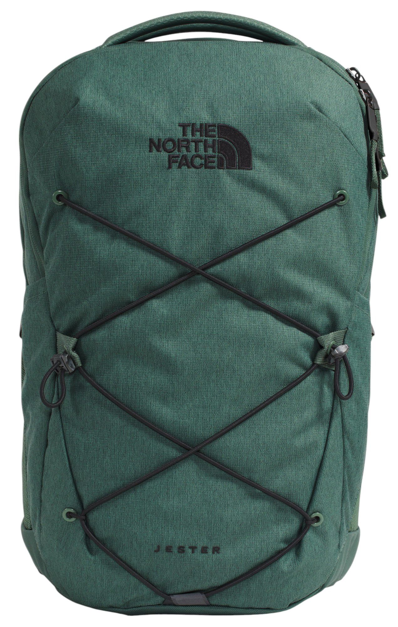is north face jester backpack water resistant The Woodland Green/TNF Black/Honeyed Sand and a key clip The North Face Women's Jester