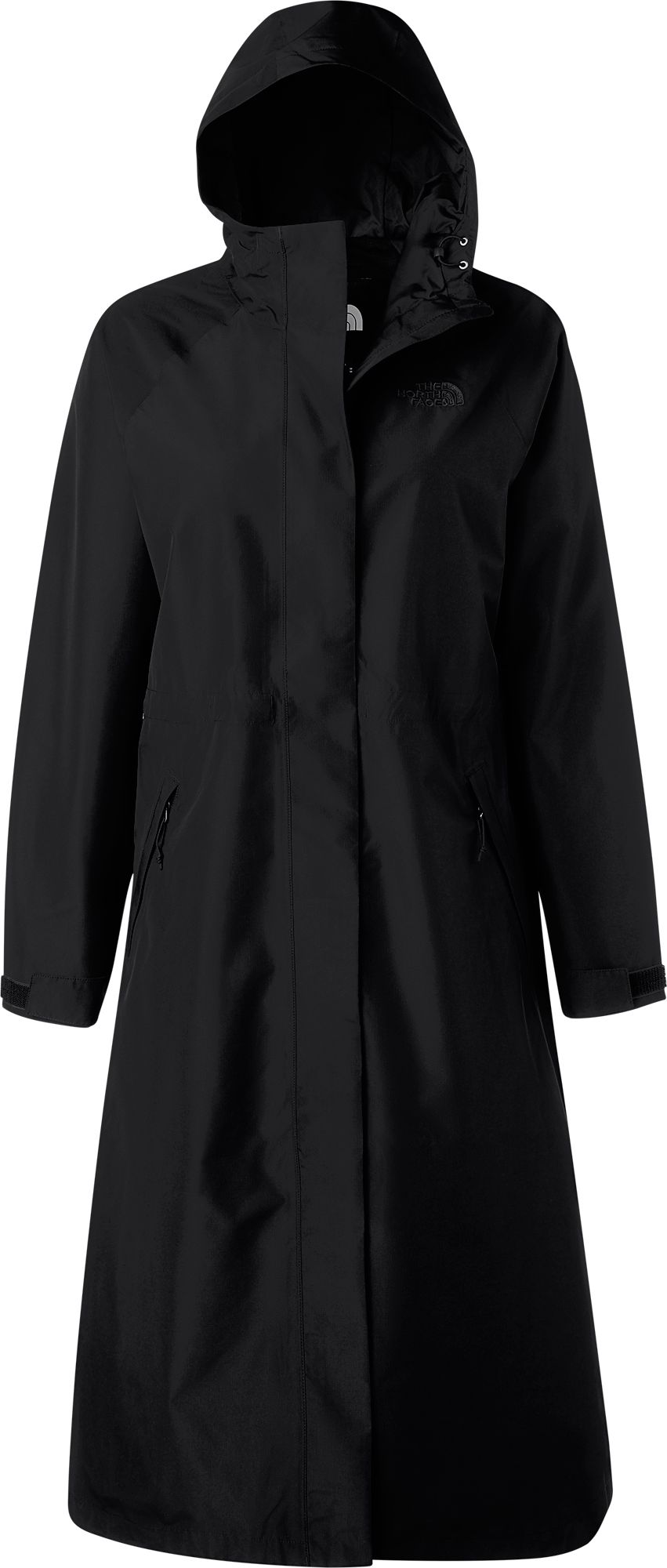 ladies black waterproof parka