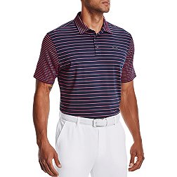 White/Mod Gray L Polo T Shirt with Short Sleeves 107 Short Sleeve Polo Shirt with Sun Protection Men Under Armour Playoff 2.0 White