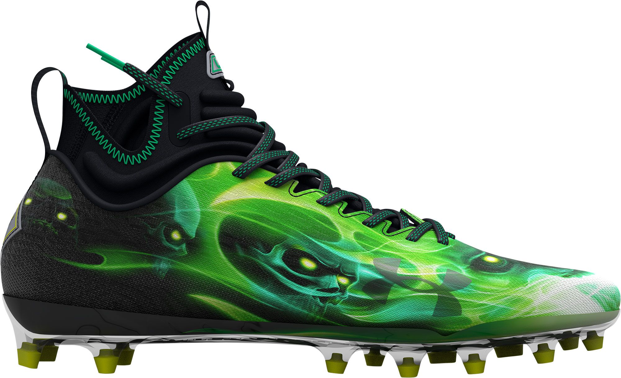 under armour spotlight cleats blue