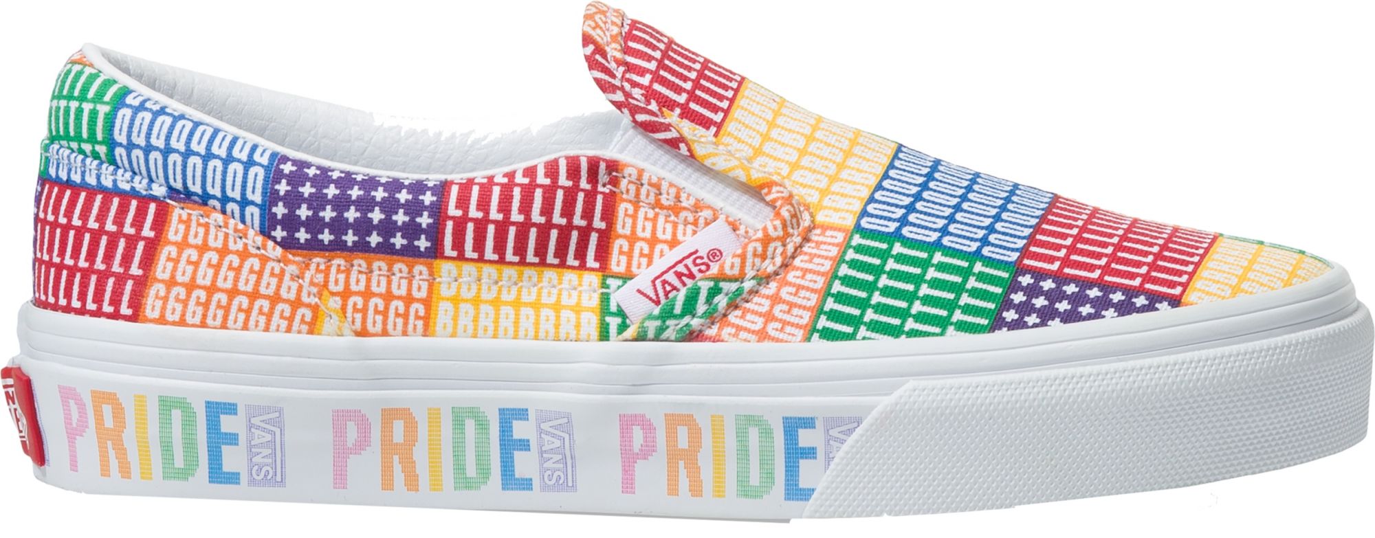 kids vans rainbow