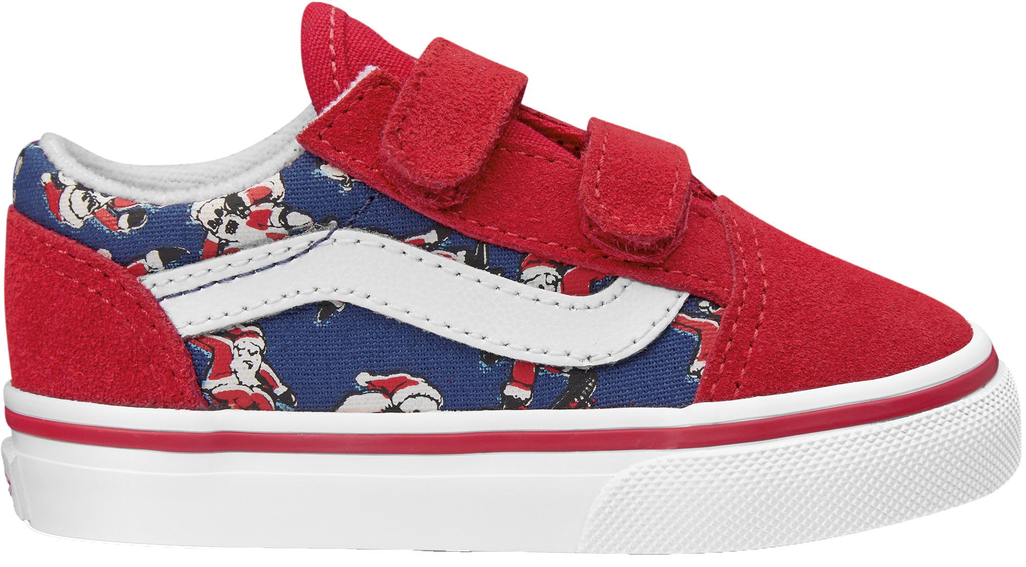 toddler vans red and white