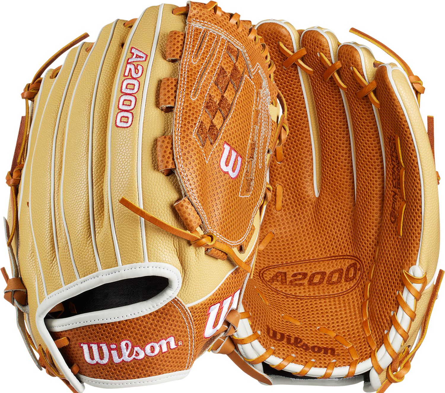 Wilson 12.5'' V125 A2000 SuperSkin™ Series Fastpitch Glove w/ Spin