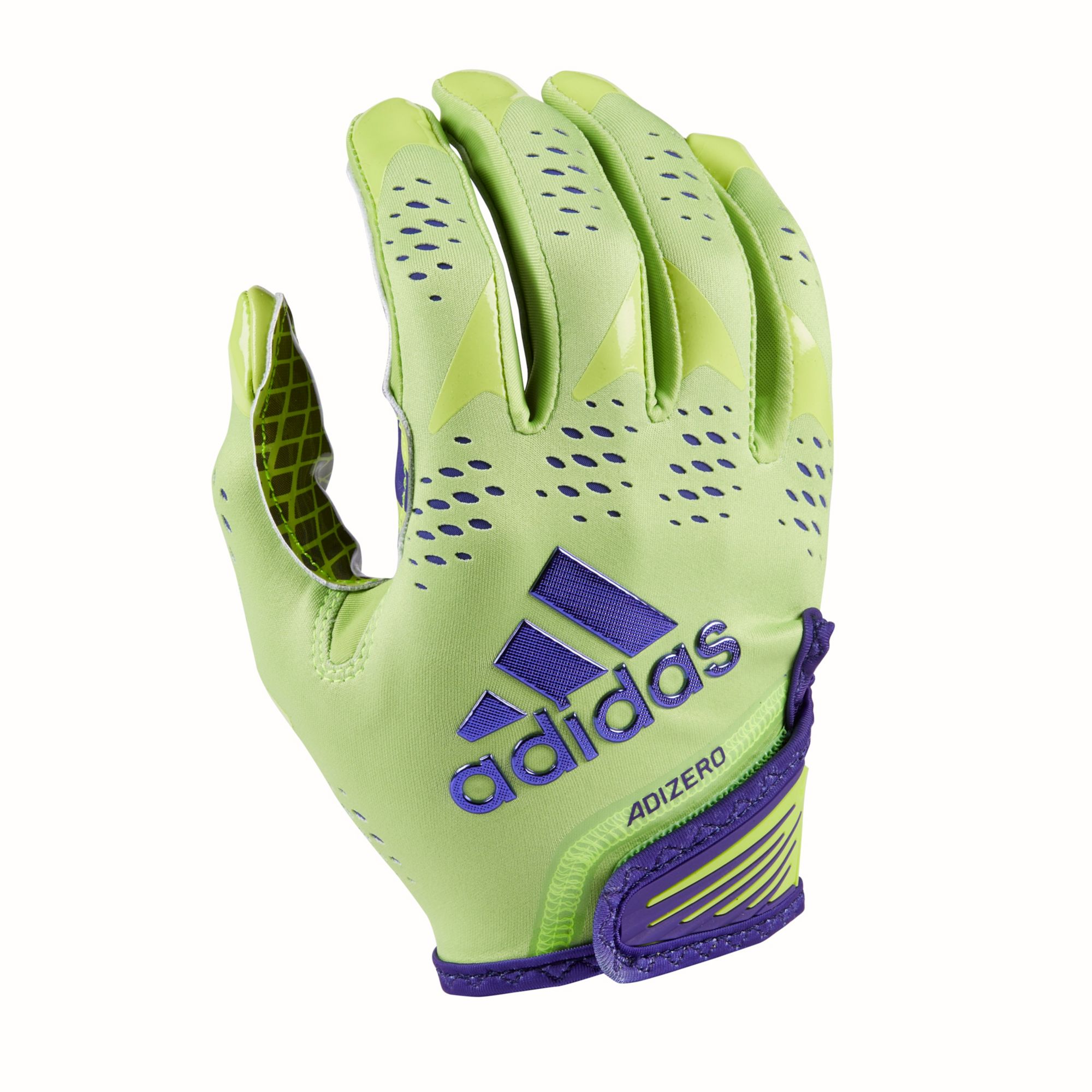 green adidas football gloves