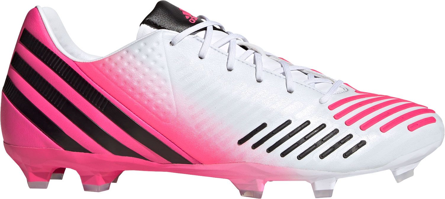 adidas cleats pink and white