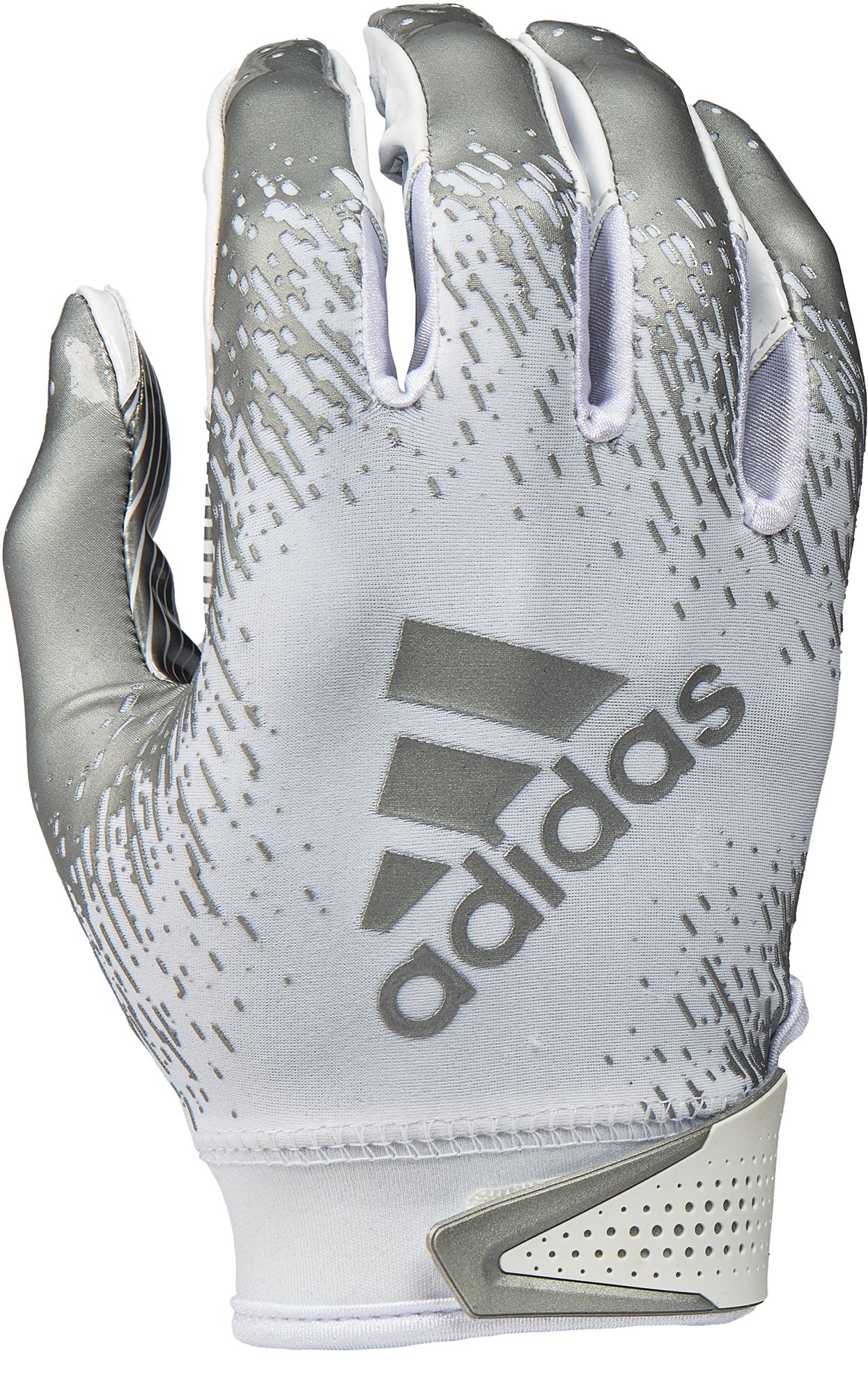 Adidas Adult ScorchLight 6.0 Football Gloves White Silver S Small