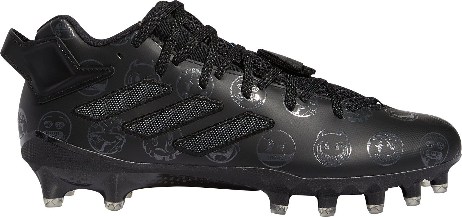 adizero football cleats black