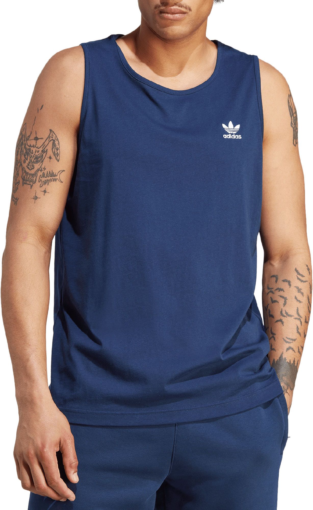 adidas Men s Trefoil Essentials Tank Top