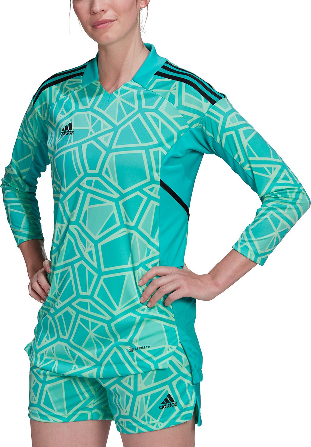 adidas Women's Condivo Soccer Goalkeeper Jersey | Dick's Sporting