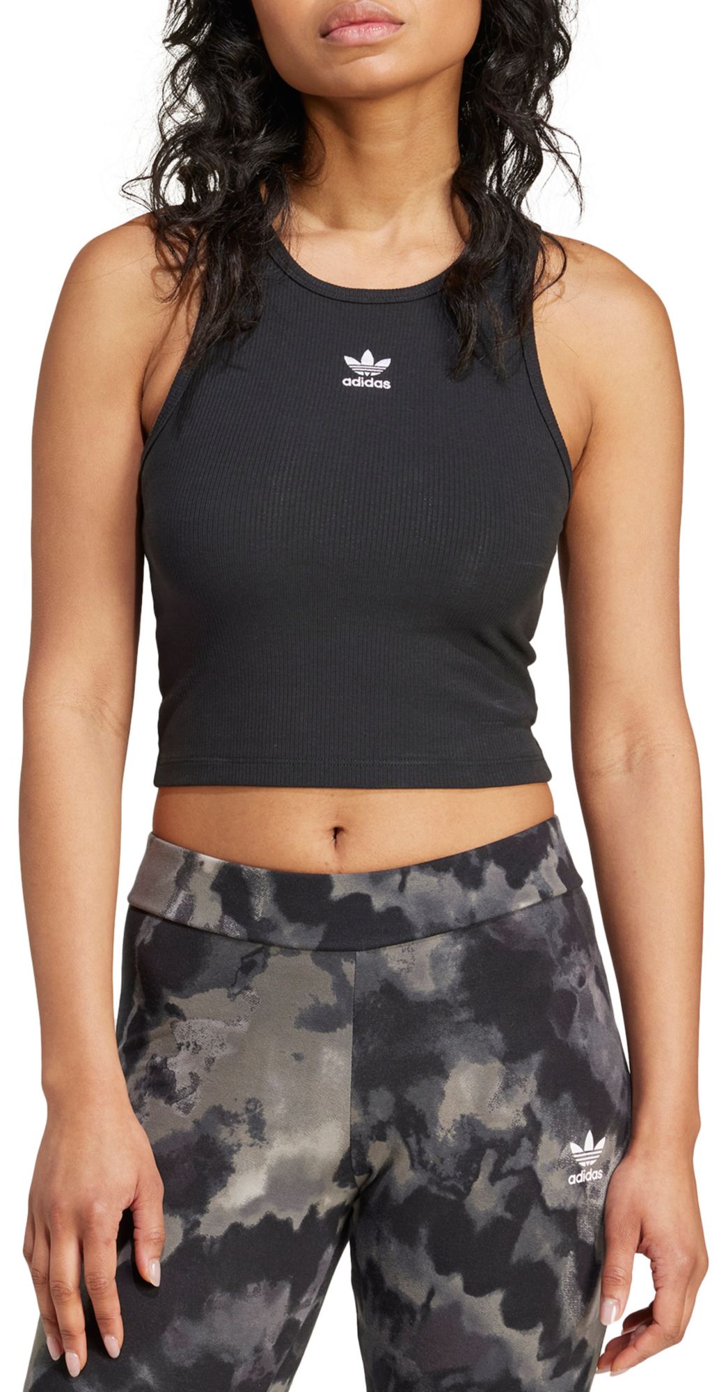adidas Originals Women's Adicolor Essentials Rib Tank Top | Dick's