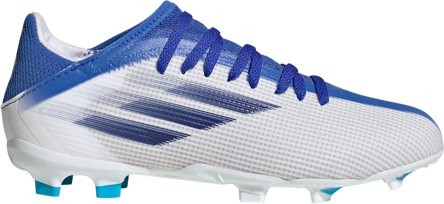 blue adidas cleats