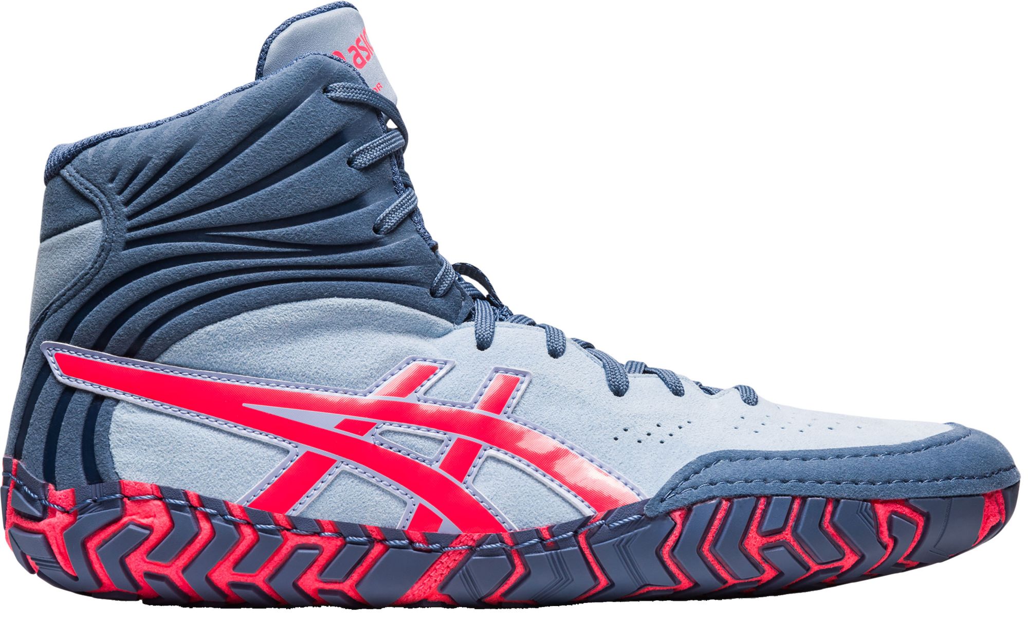 Asics wrestling shoes aggressor best sale