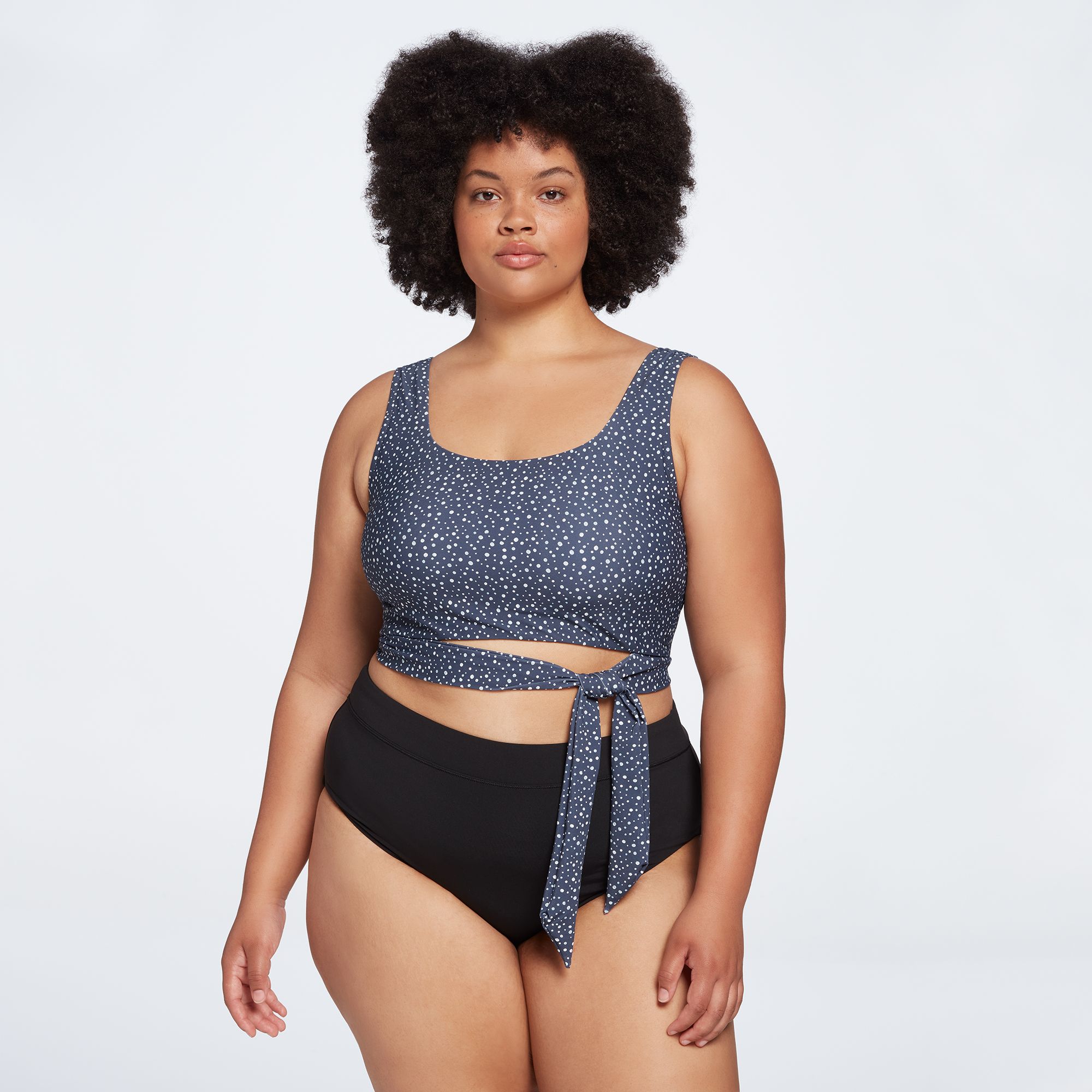 plus size swim tops near me