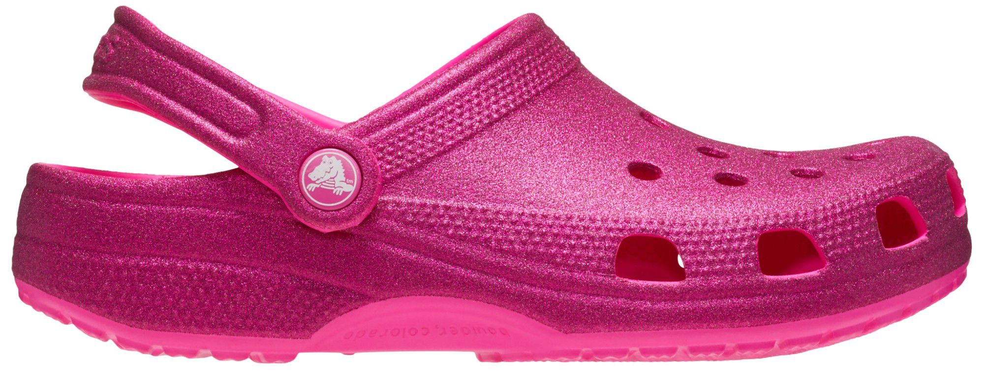 Candy pink crocs deals