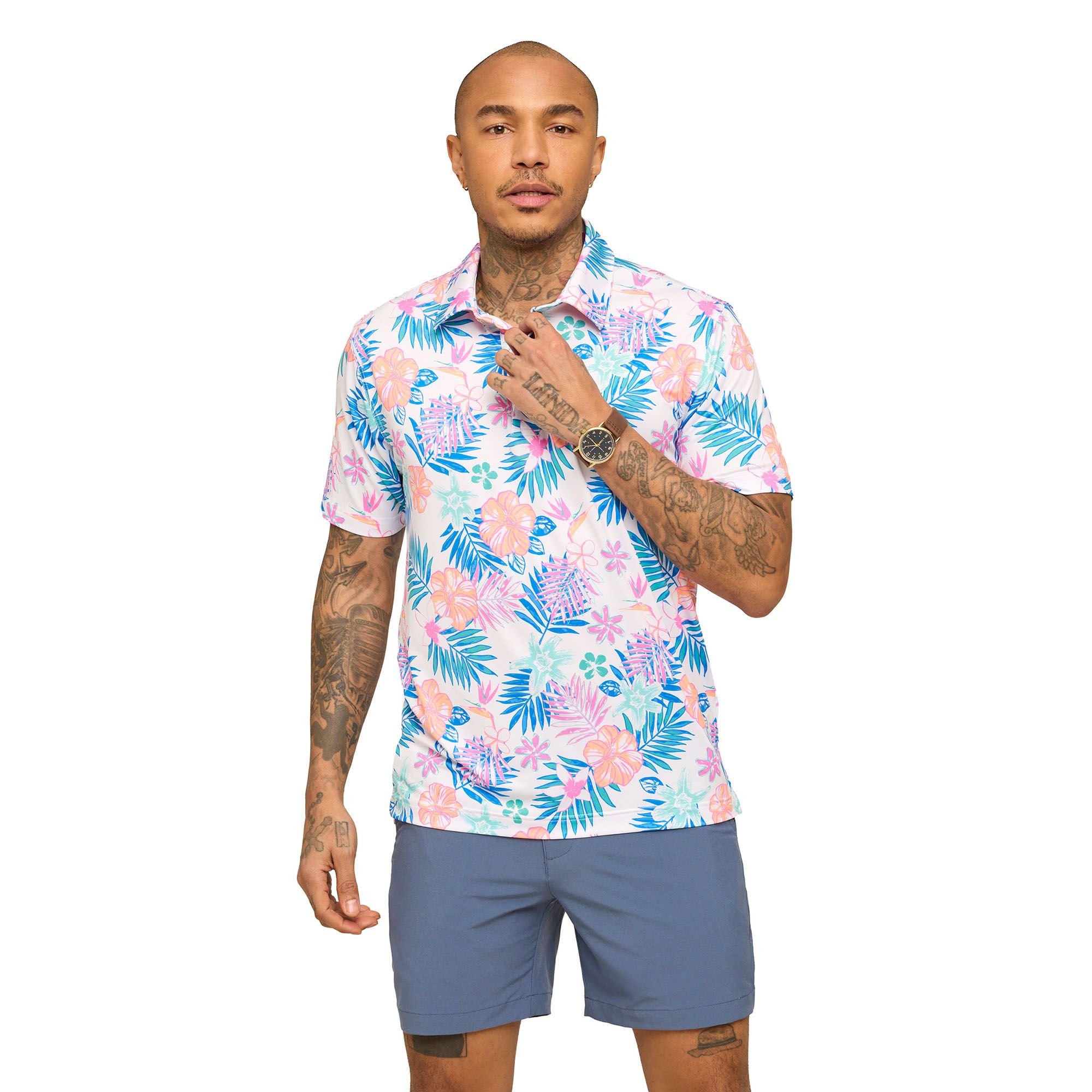 Chubbies Men's Lightweight Performance Polo | Golf Galaxy