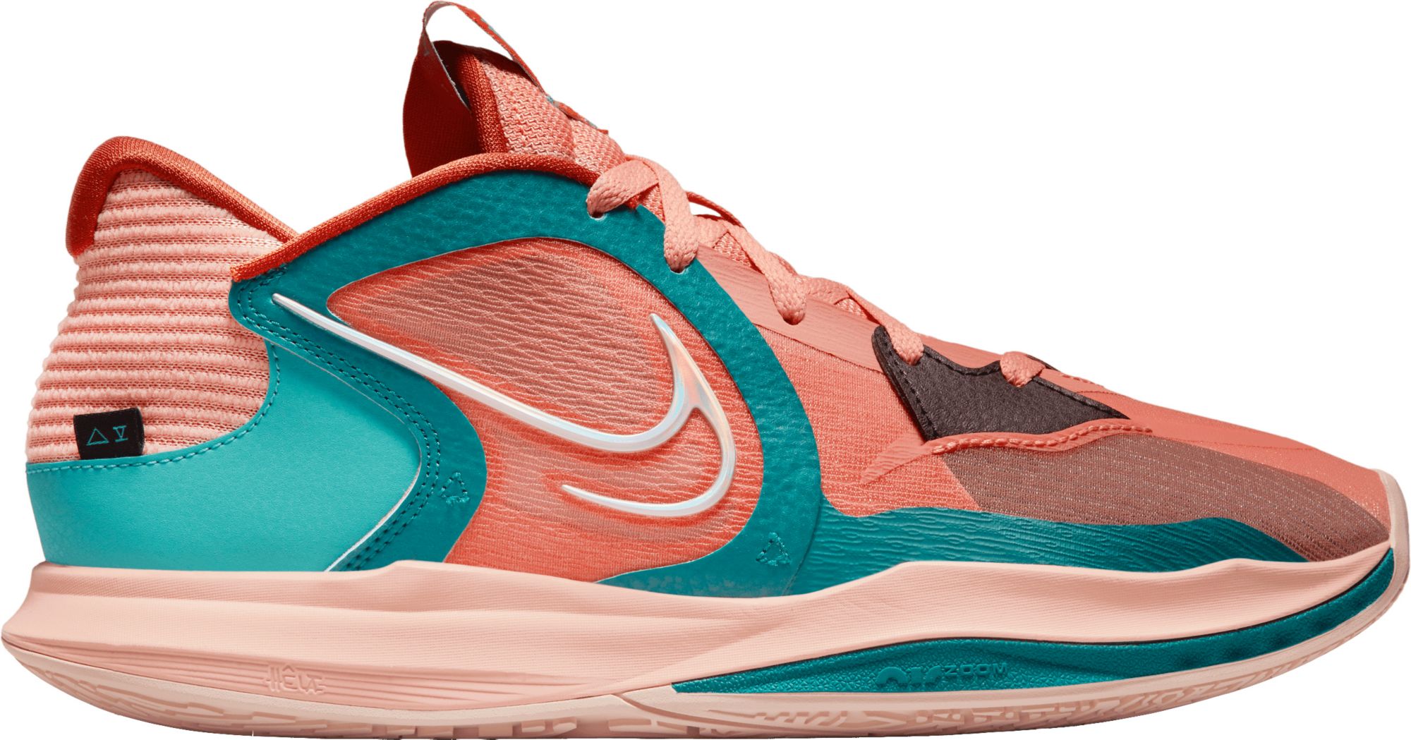 kyrie red white and blue shoes