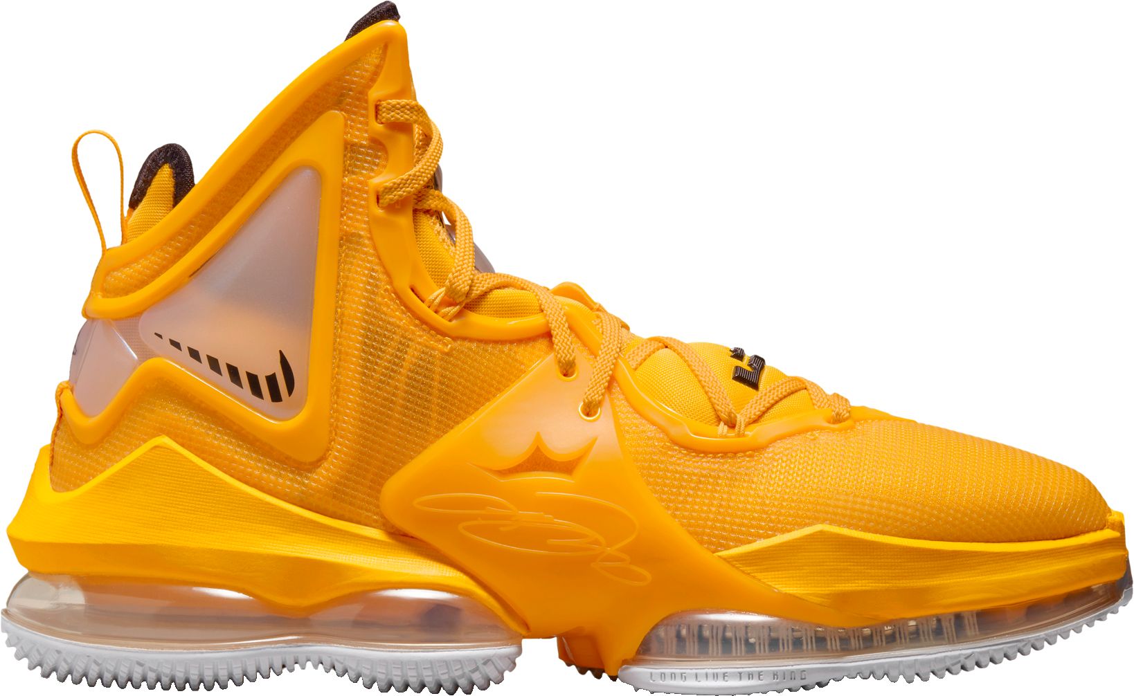 lebron shoes mens yellow