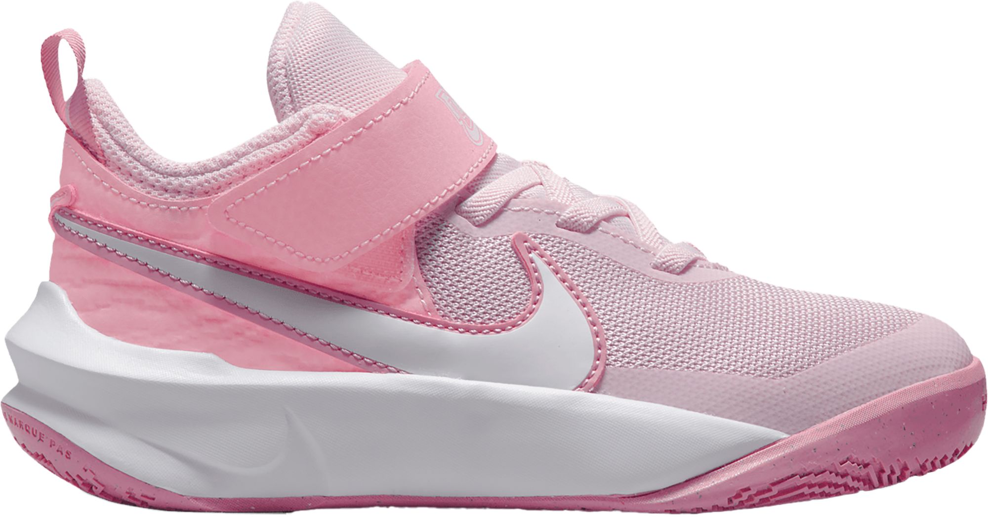 youth pink basketball shoes