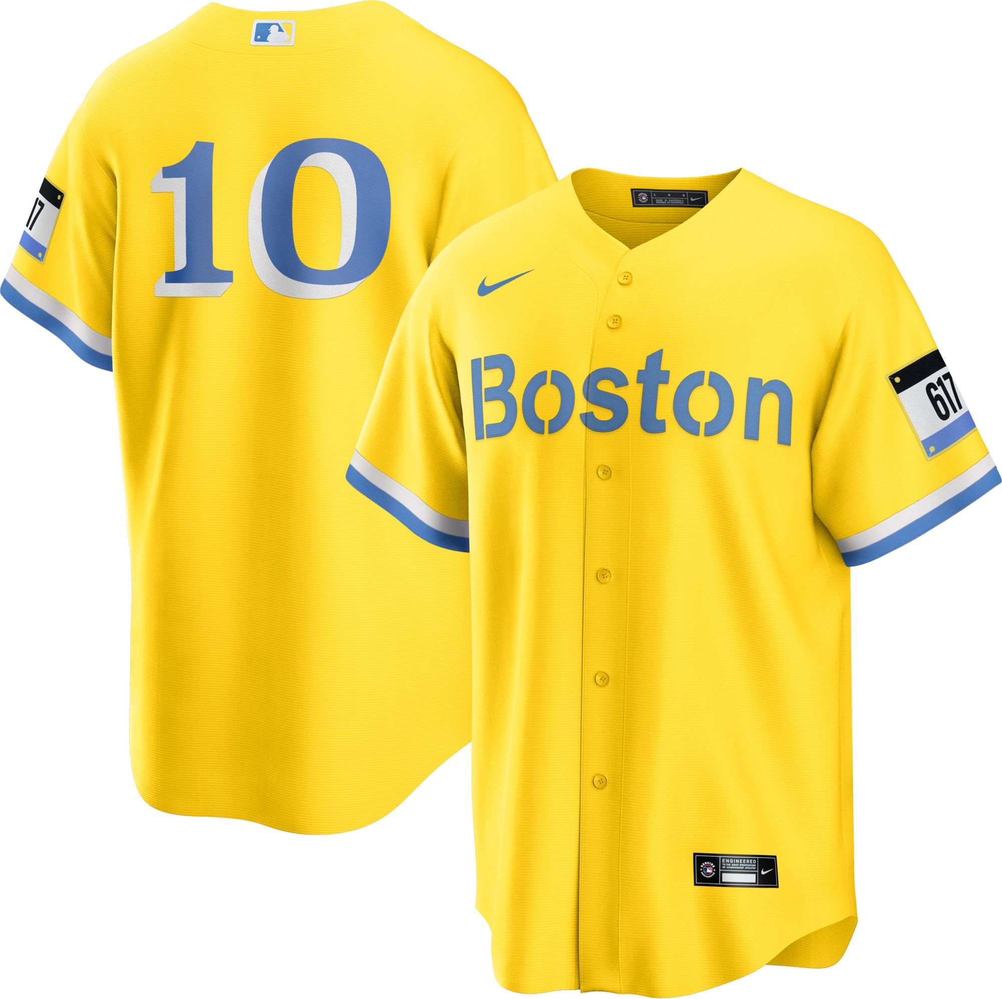 Nike Men's Boston Red Sox Trevor Story #10 City Connect Cool Base