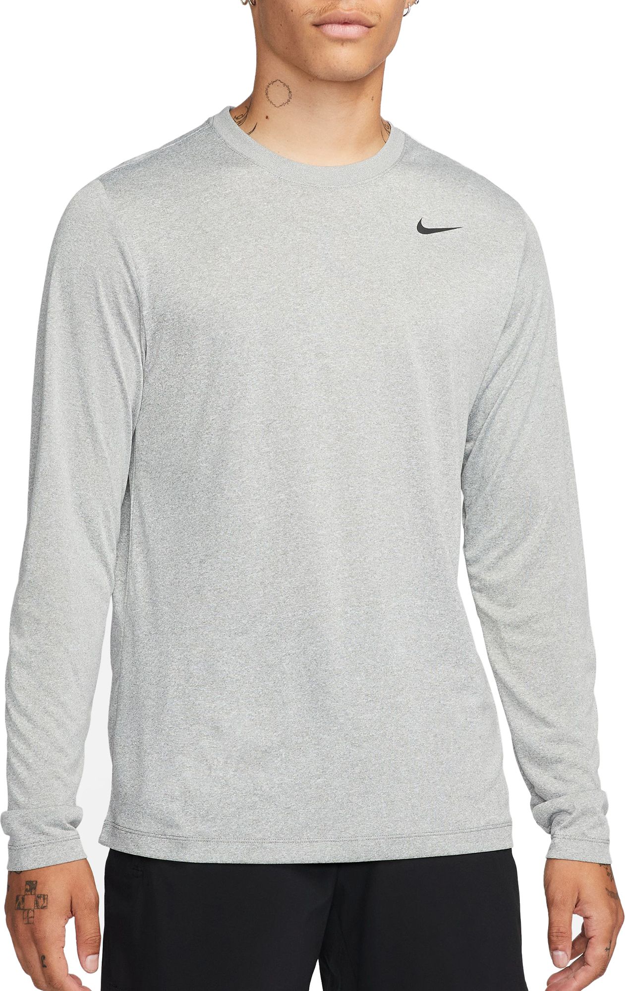 Mens long sleeve nike top best sale