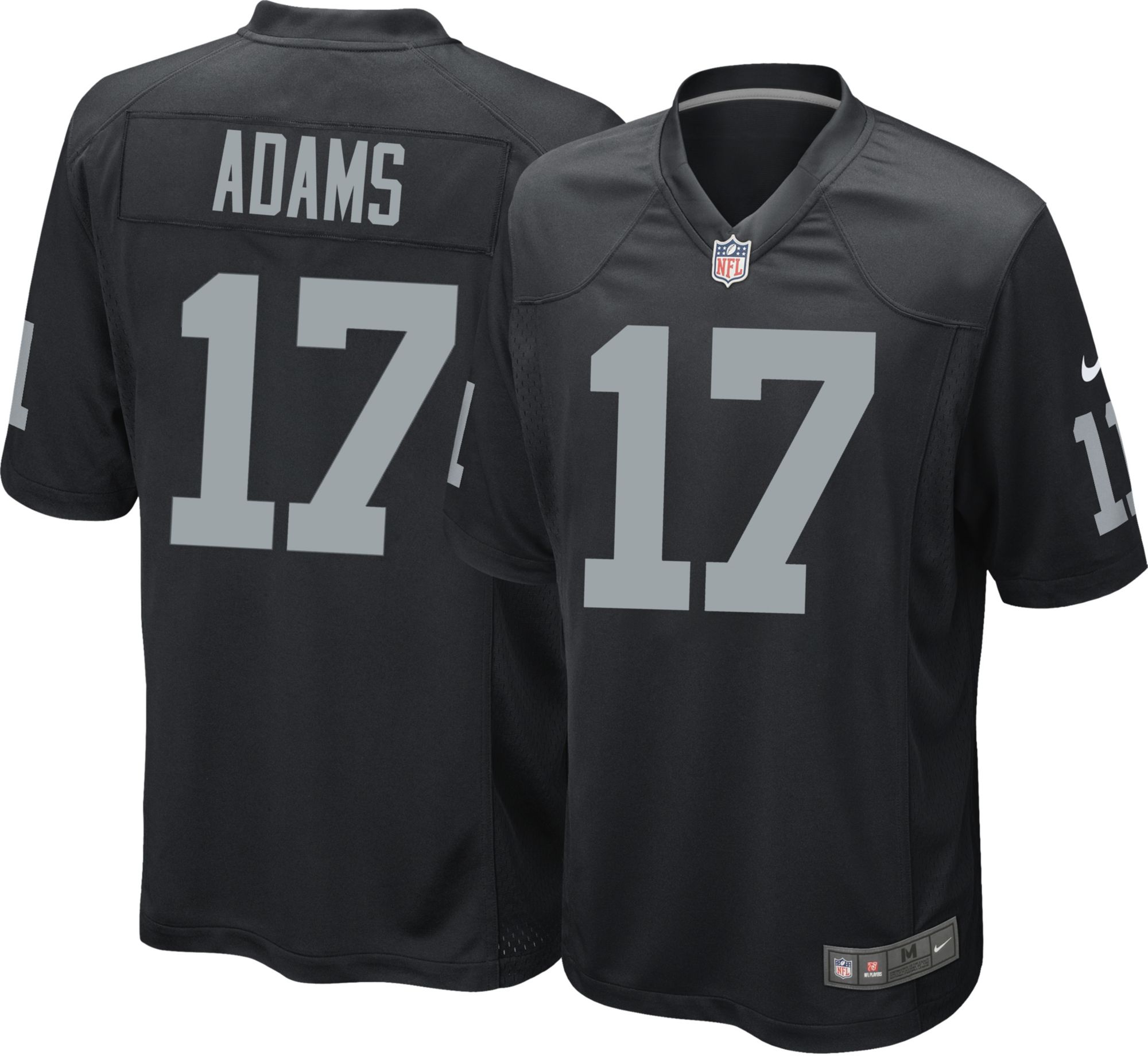 davante adams white jersey