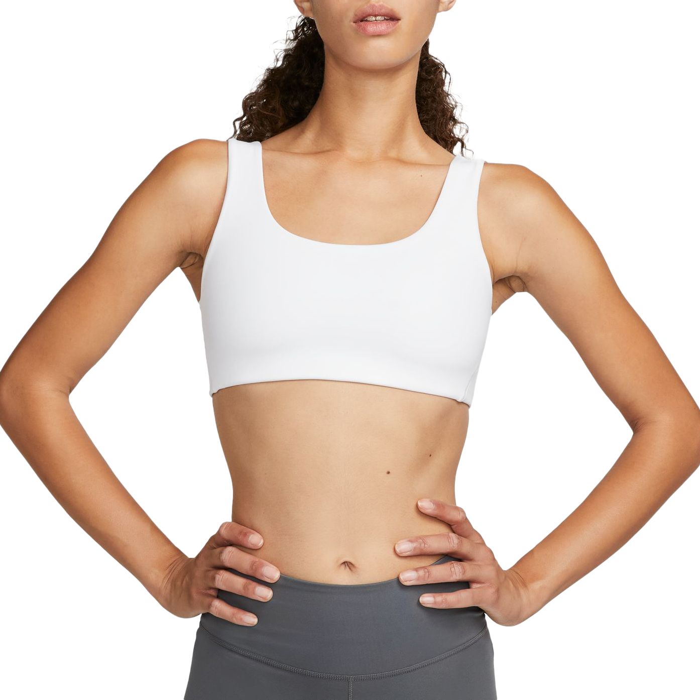Nike Women's One Scoop Light-Support Lightly Lined U-Neck Sports Bra | Dick's Sporting Goods Nike Women's One Scoop Light-Support Lightly Lined U-Neck Sports Bra | Dick's Sporting Goods
