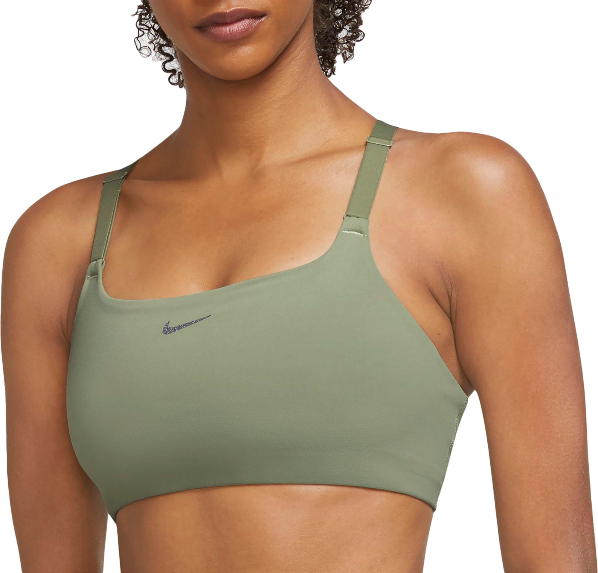 nike sports bra yellow