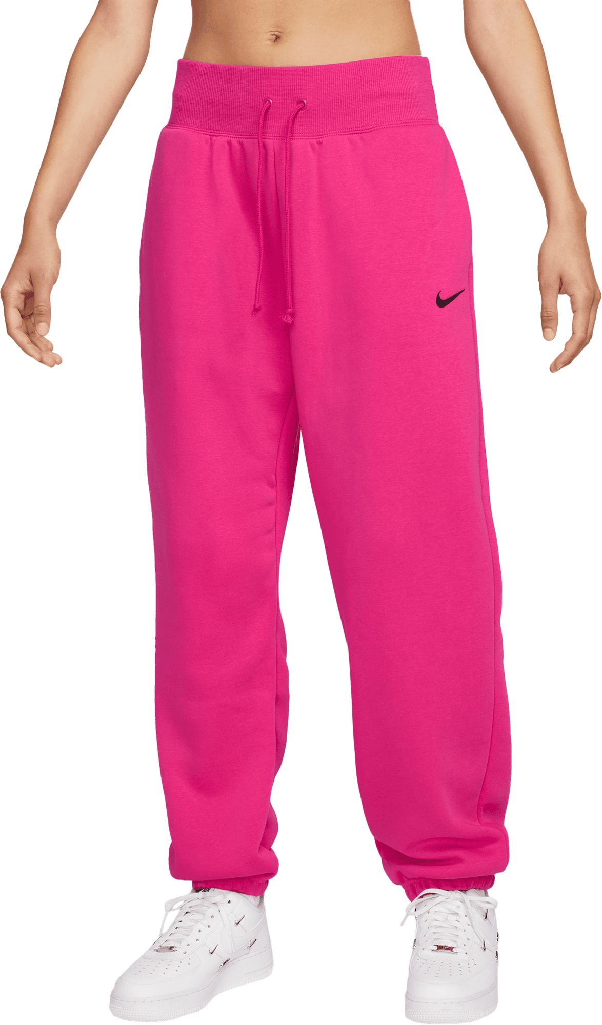 NIKE Women's Nike Sportswear Phoenix Fleece High-Waisted Swirl Sweatpants