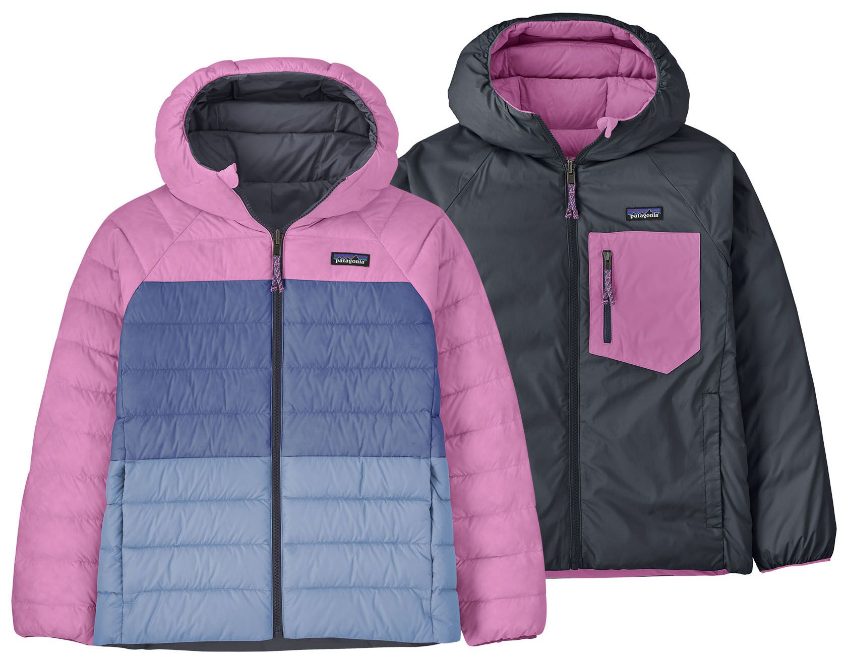 Patagonia Youth Reversible Down Sweater Hooded Jacket | Dick's