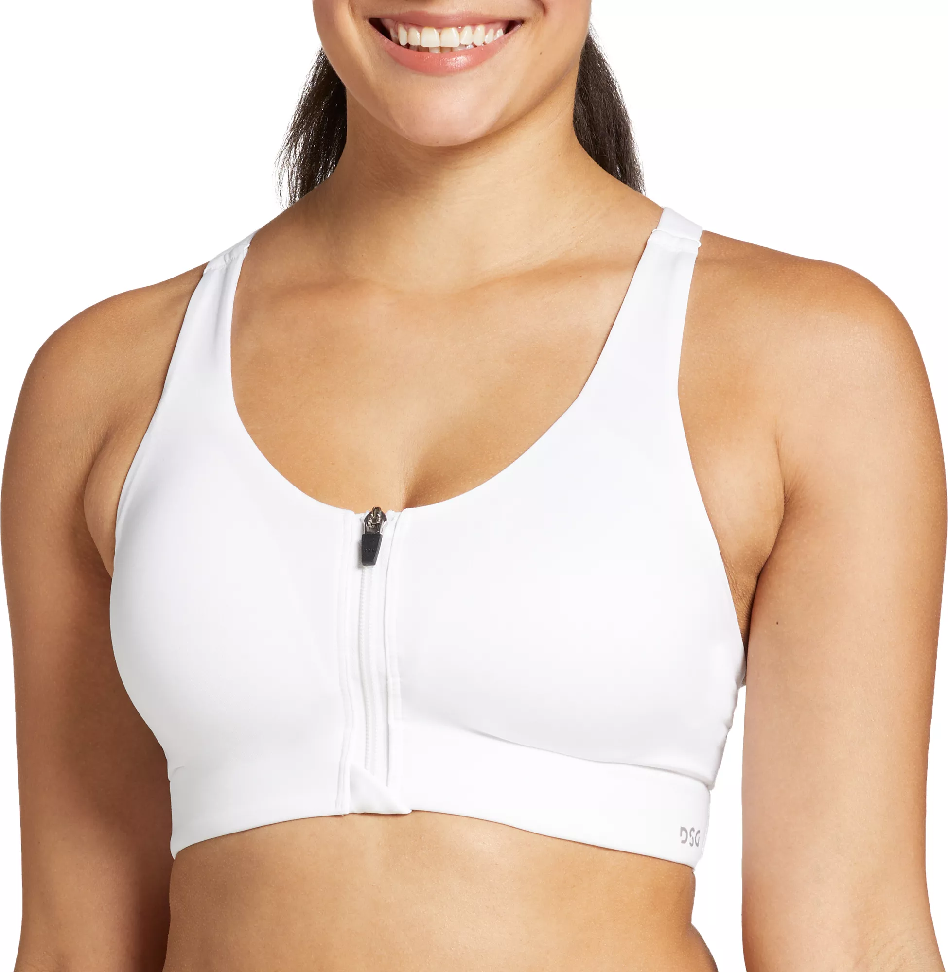 DSG Women's High Support Zip Front Sports Bra