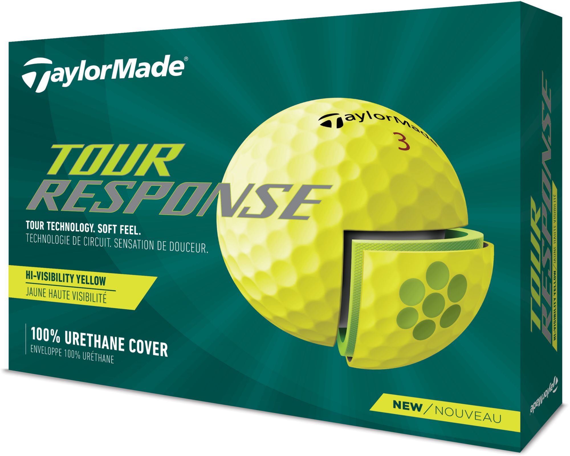 テーラーメイド TOUR RESPONSE 2022 モデルゴルフボール4ダース TaylorMade 2022 Tour Response Golf Balls | Dick's Sporting Goods