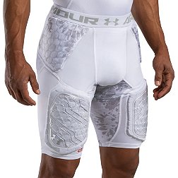 w/ Integrated Padding Exxact Sports Elite 5-Pad Football Girdle Adult Padded Compression Shorts 