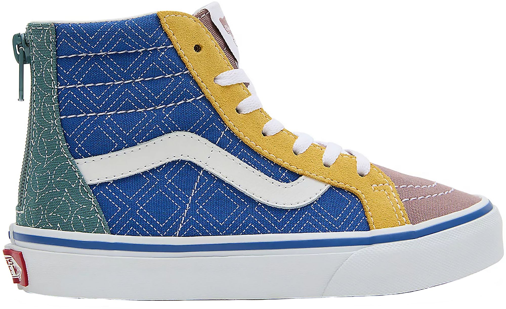Vans Kids Sk8 Hi Sneaker in Multi True White