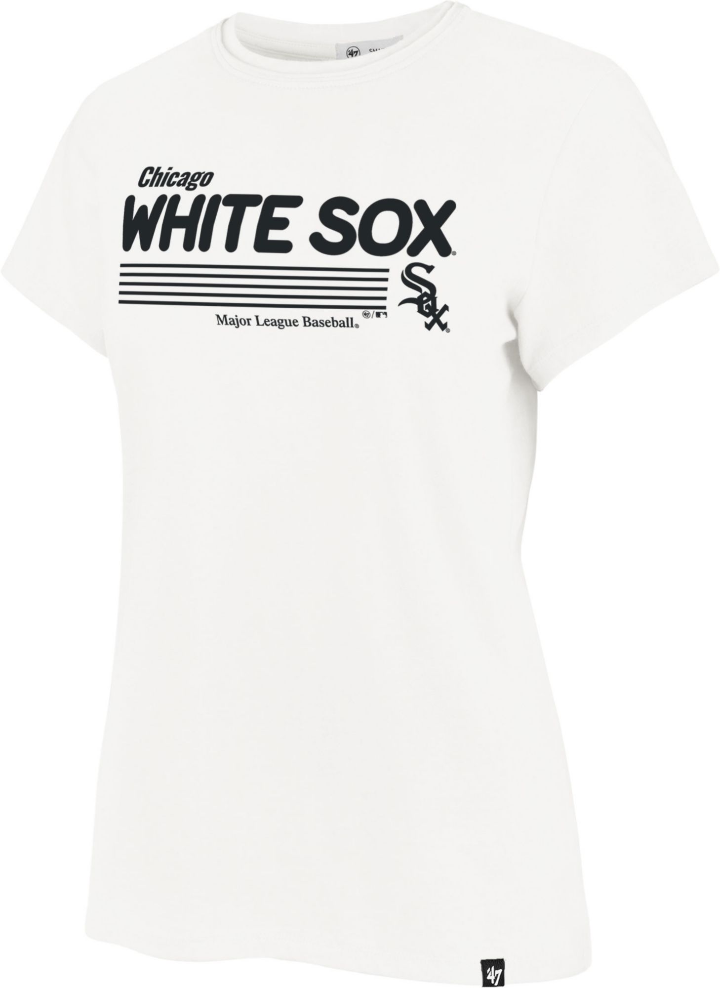 47 Women's Chicago White Sox White Harmonize Franklin T-Shirt