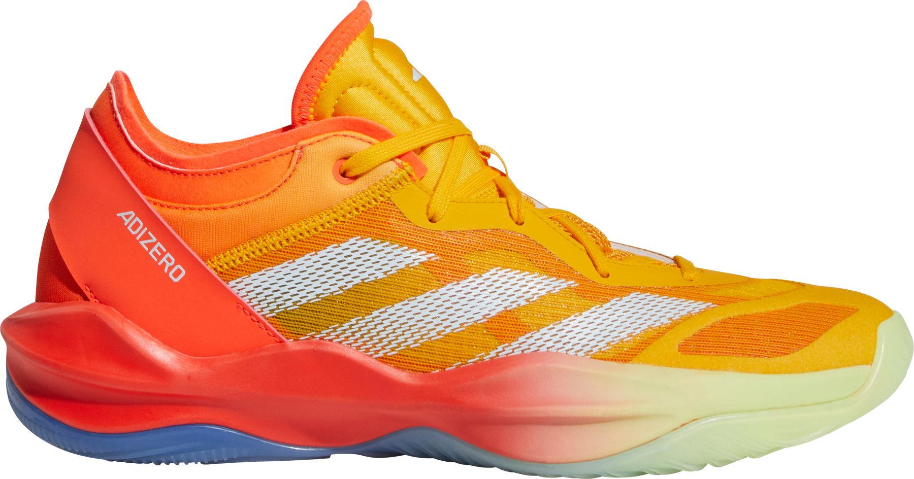 Adidas Adizero Select 2.0 Basketball Shoes M11.5 W12.5 Red Blue Yellow