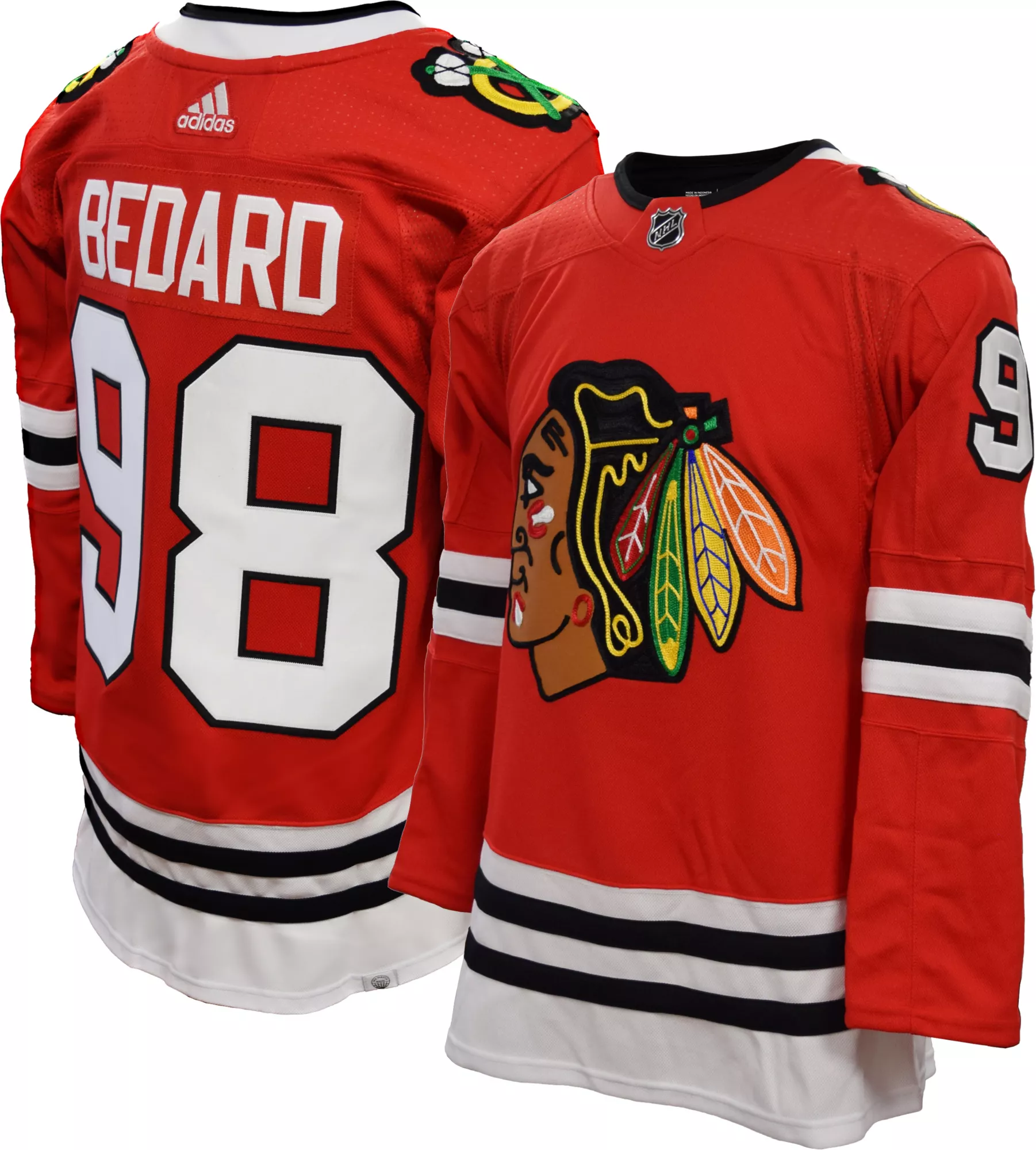 adidas Chicago Blackhawks Connor Bedard #98 ADIZERO Home Premium Authentic Jersey