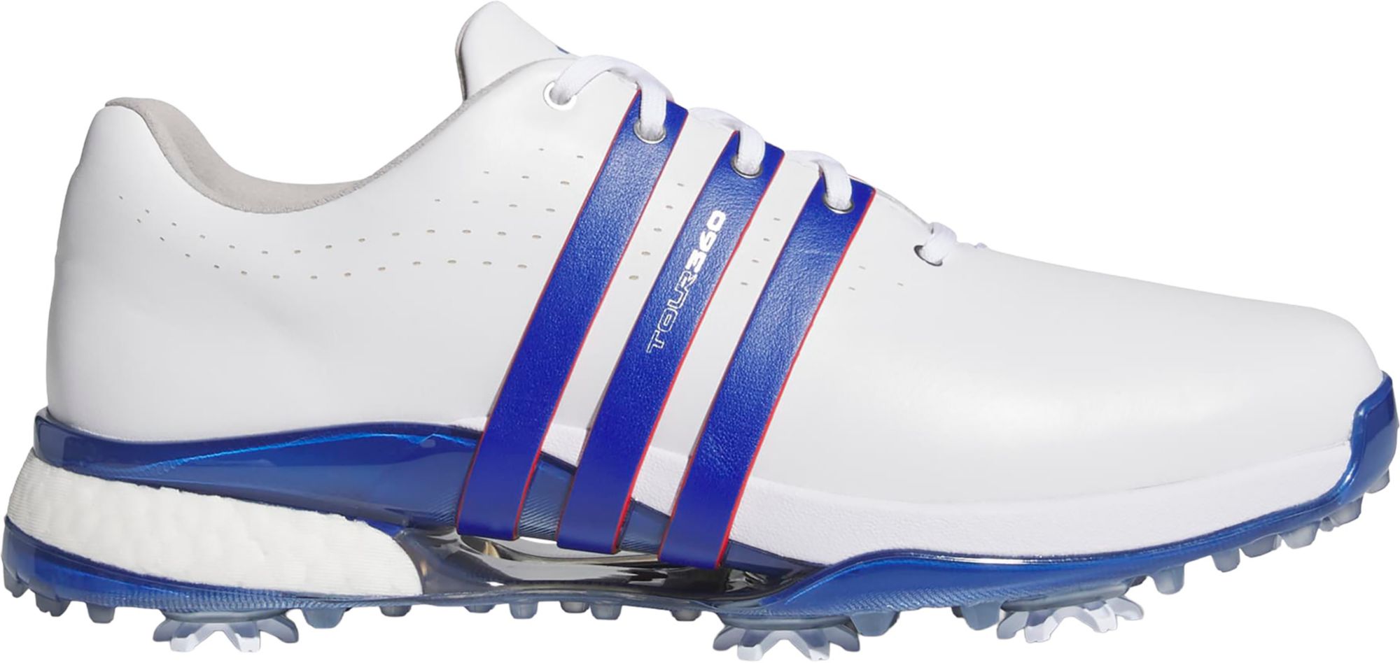 Adidas Tour360 Boost Golf Shoes White Blue Coral Men’s Size 12 Waterproof 61tijSXXJ-L._AC_UY900_.jpg main image 3