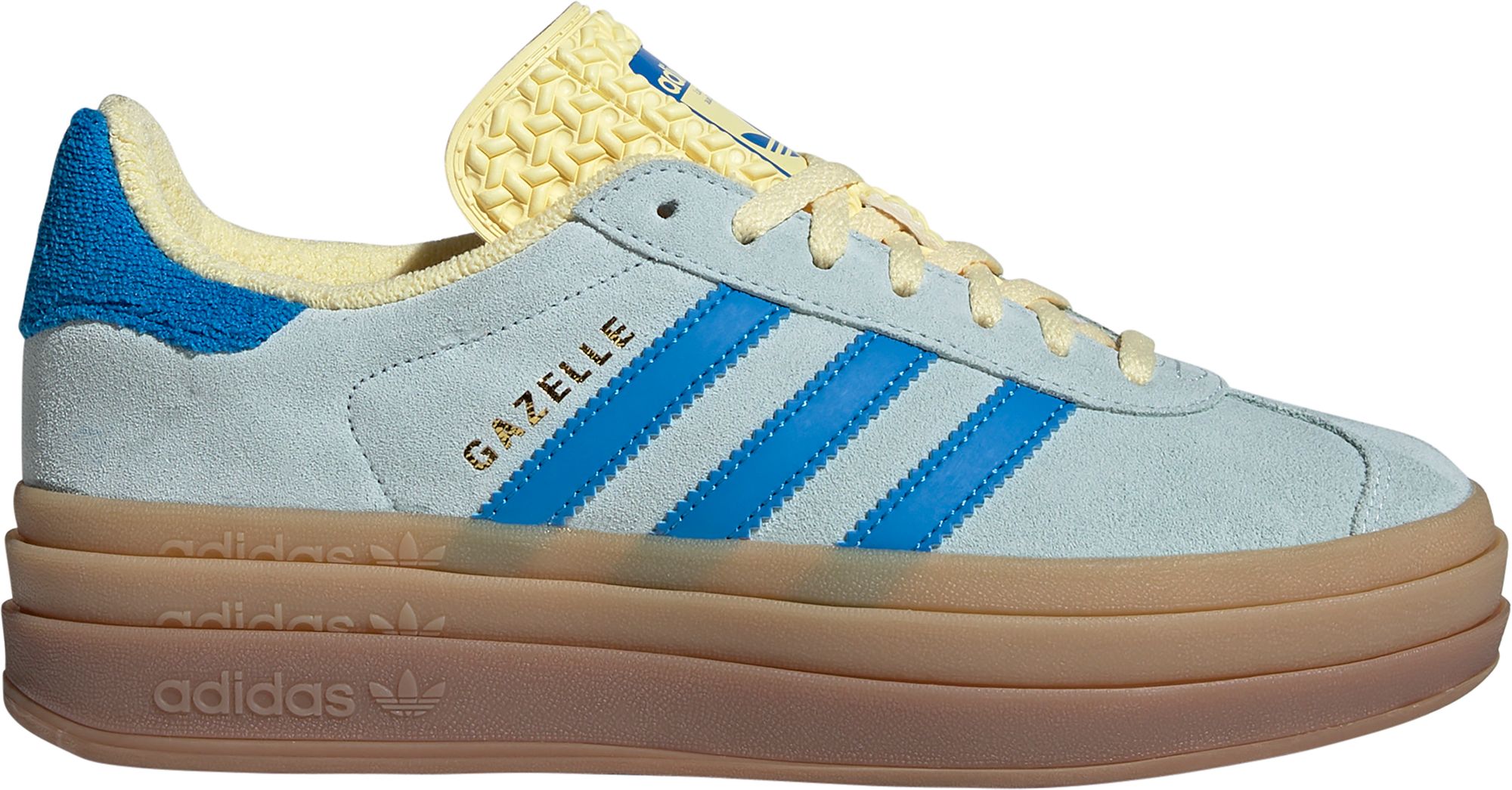 Adidas gazelle womens light blue best sale